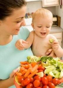 bebe vegetariano