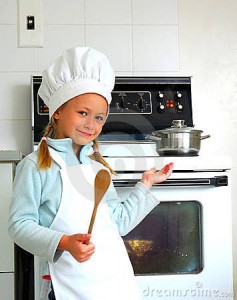 criança chef de cuisine