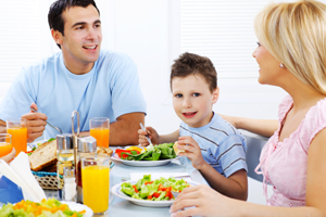 refeicao-em-familia Refeições iguais para a familia